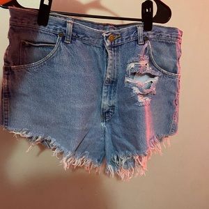 Jean shorts
